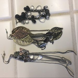 Long dangly earrings